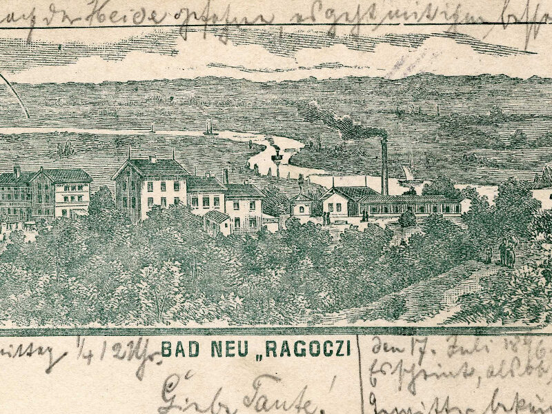 Bad Neuragoczy Kurbetrieb 1898